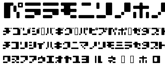 MOOMILK KANA font