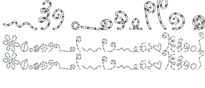 MTF Chunkie Doodle font