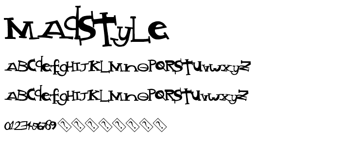 MadStyle font