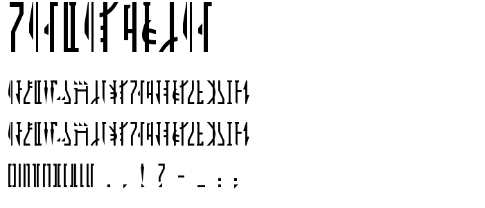 Mandalorian font