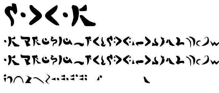 Markab font