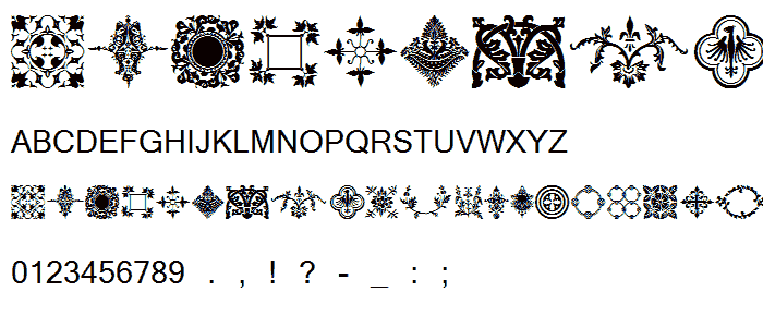 MedievalMotif font