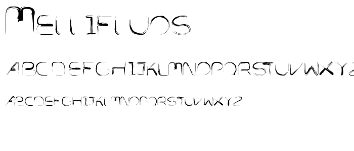 Mellifluos font