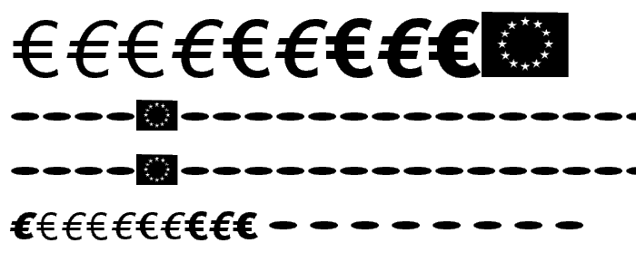 Meta-Euro font