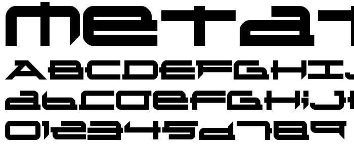 Metatron font