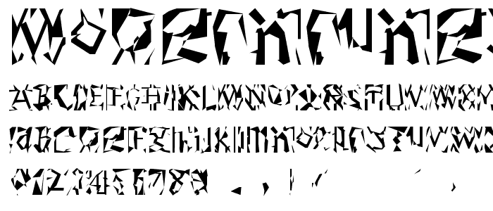 ModernRunes font