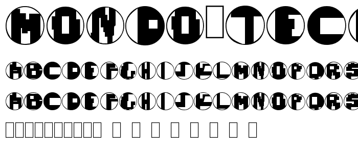 Mondo Techno font