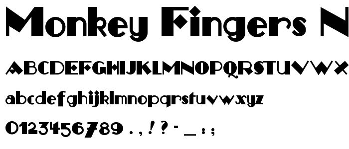 Monkey Fingers NF police