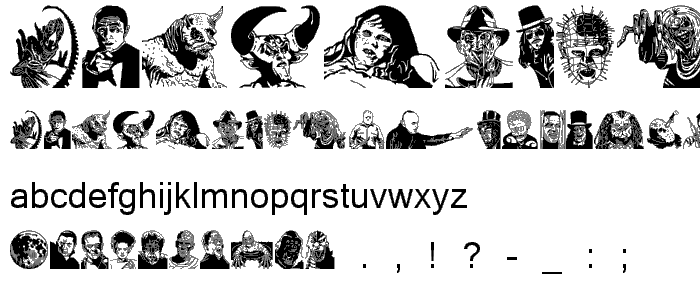 MonsterParty font