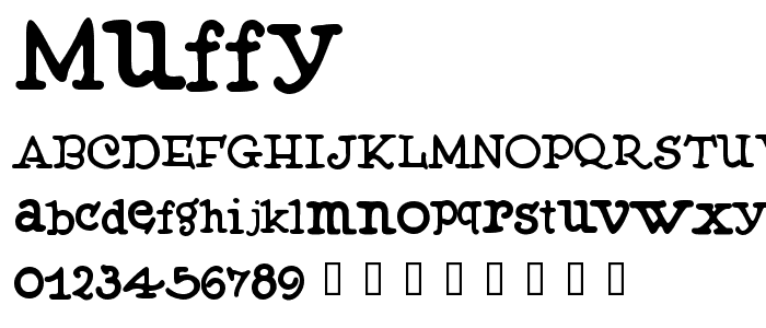 Muffy font