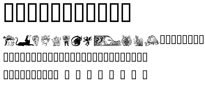 Mythology 1 font