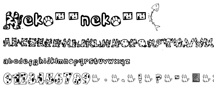 Neko Neko ( font
