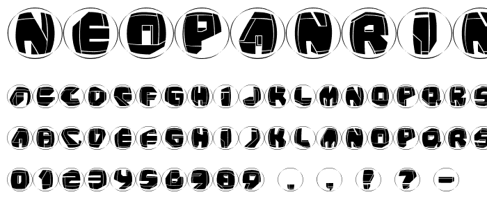 NeoPanRings font