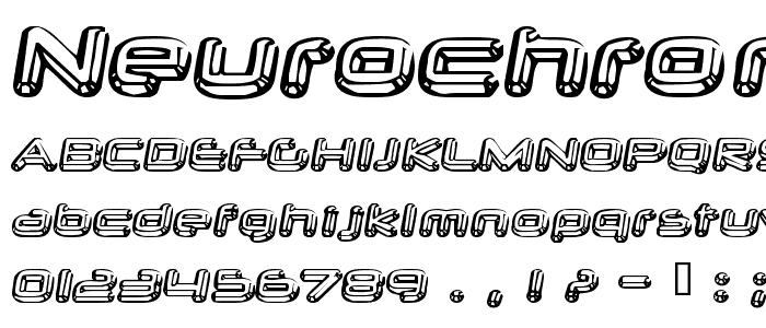 Neurochrome font