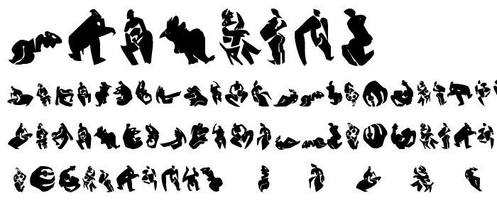 NudesTwo font