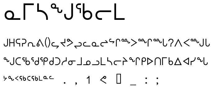 nunacom font