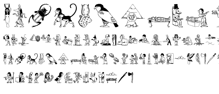 OldEgyptOne font