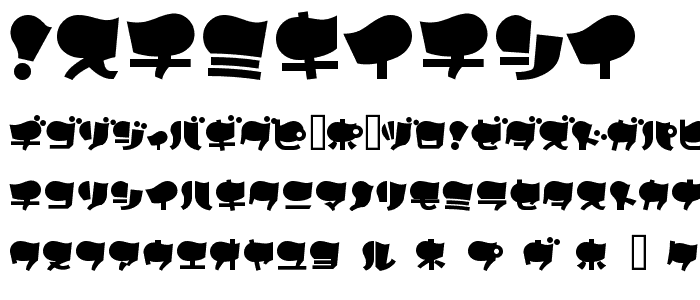 OrangeAde font