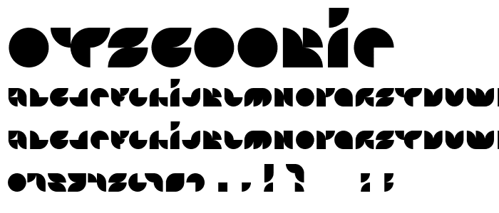 Otscookie font