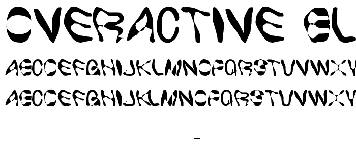 Overactive Bladder font