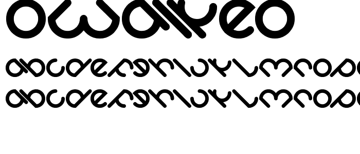 OwaikeO font