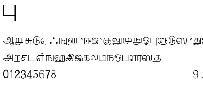 Palladam Normal font