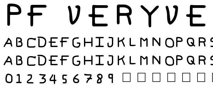 Pf_veryverybadfont6 font