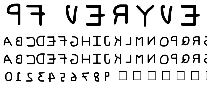 Pf_veryverybadfont6s font