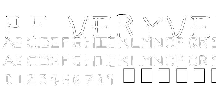 Pf_veryverybadfont7 Outline police