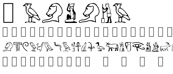 Pharaoh font