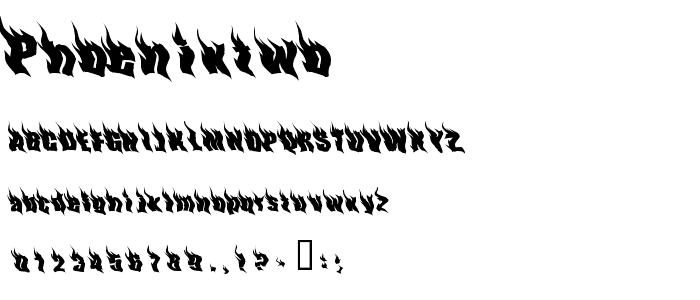 PhoenixTwo font