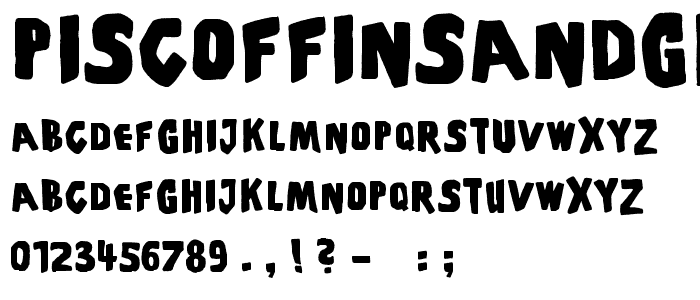 PiSCoffinsandGhosts font