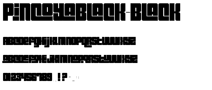Pincoyablack-Black police