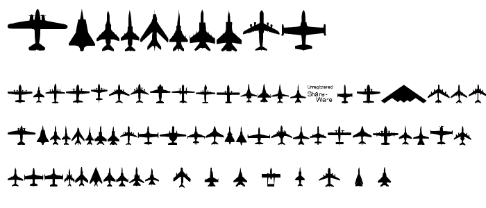 Planes-T-Modern font