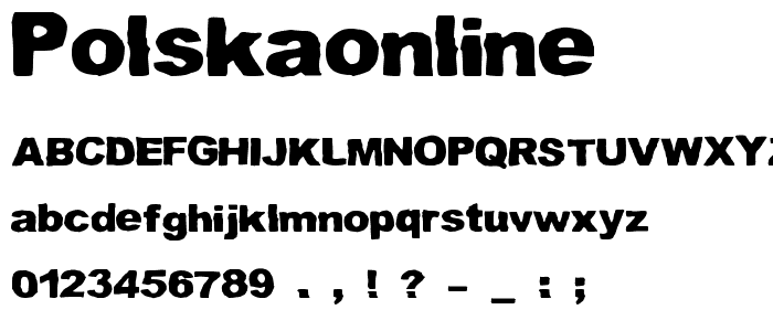 PolskaOnLine font