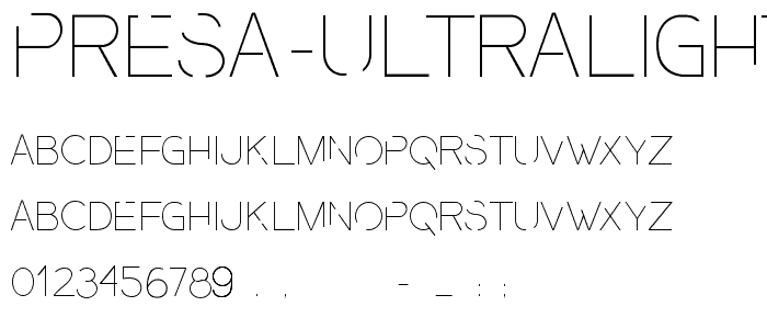 Presa UltraLight ANTIPIXEL COM AR font
