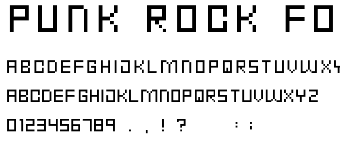 Punk Rock Font Condensed Thin font