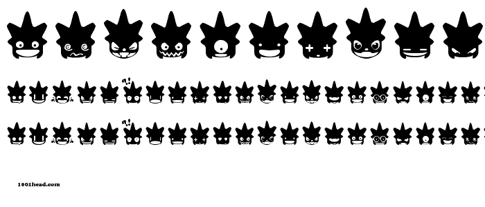 Punk Smileys font