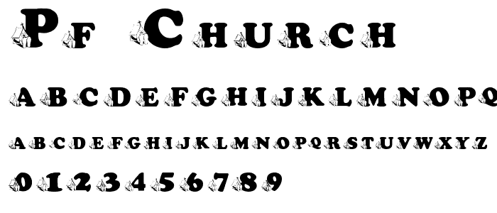 pf_Church font