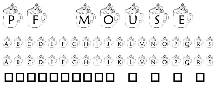 pf_mouse_cup1 font