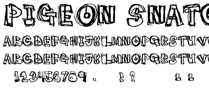 pigeon_snatch font