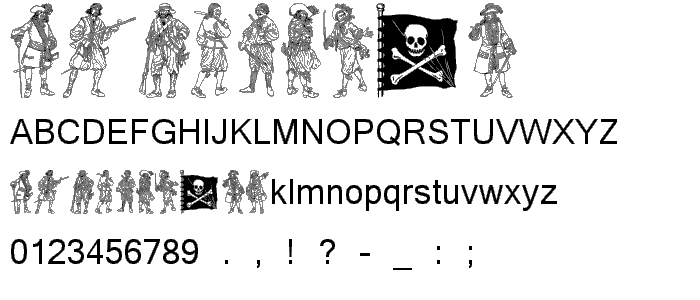 pirates2 font