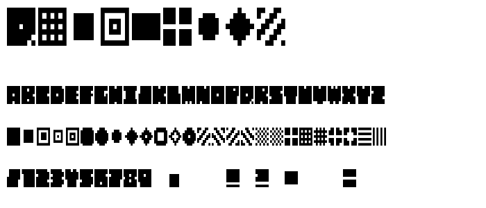 QUBE THIN font