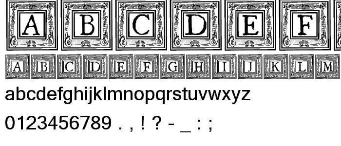 QuaNauticale_Initials_No1 font