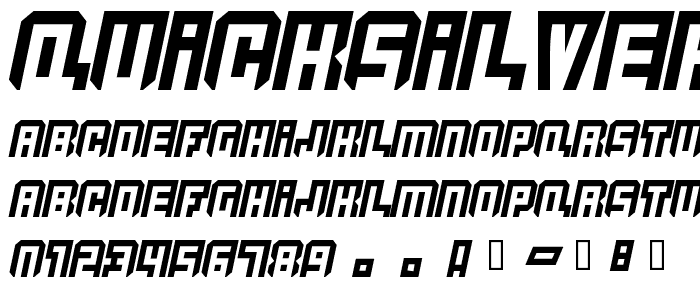 Quicksilver font