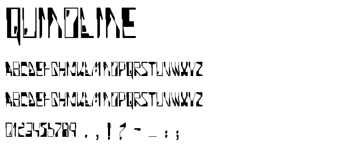 Quinoline font