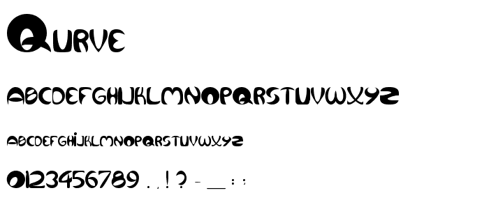 Qurve font