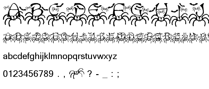 RMSpider2 font