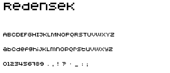 Redensek police