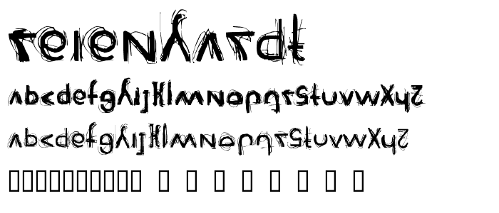 Reienhardt font